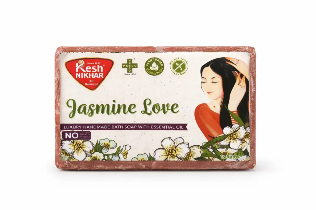 Kesh Nikhar Jasmine Love handmade Soap, 125g