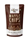 WaffleMill Waffle chips Dark Choco & Sea Salt 80g