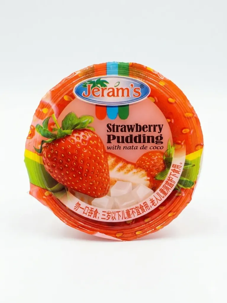 Jeram's Strawberry Pudding