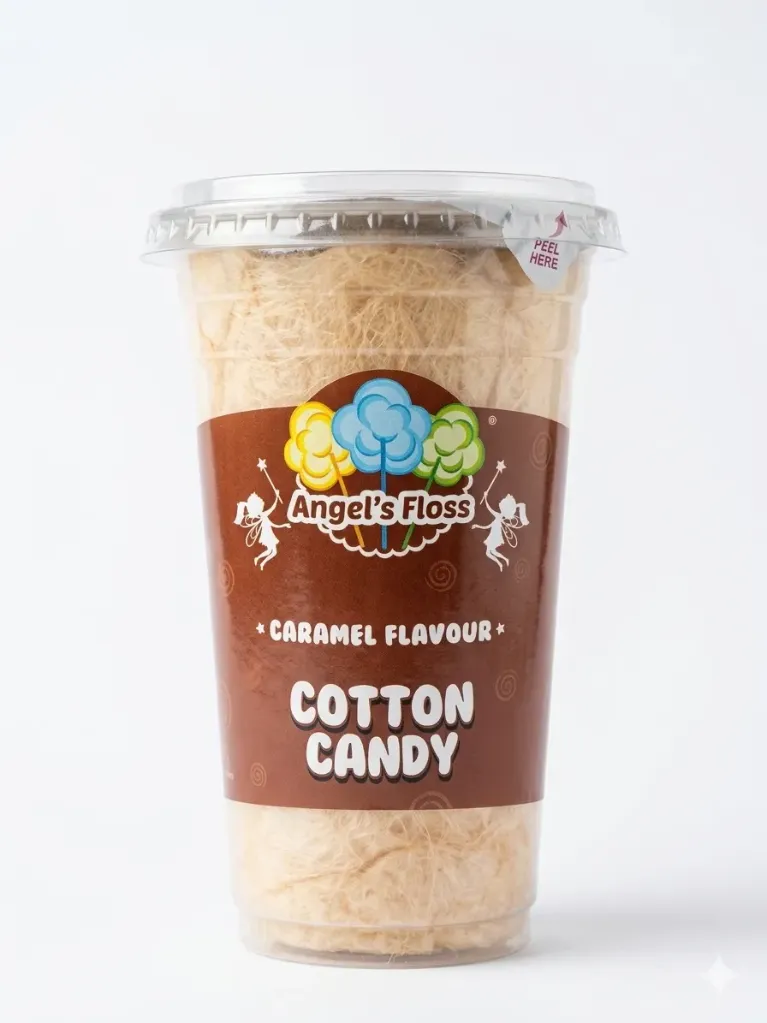 Angel'sFloss Caramel Cotton Candy