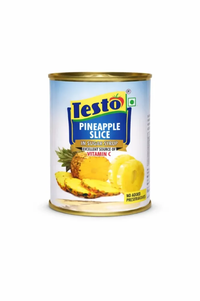Testo Pineapple Slices, 400g