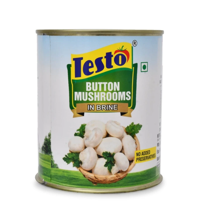 Testo Button Mushrooms, 800g
