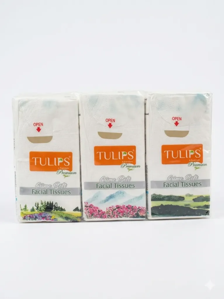 Tulip Facial Tissues