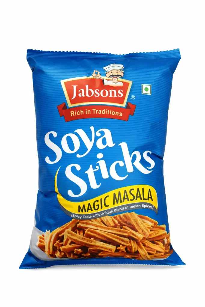 Jabsons Soya Sticks Magic Masala, 180g