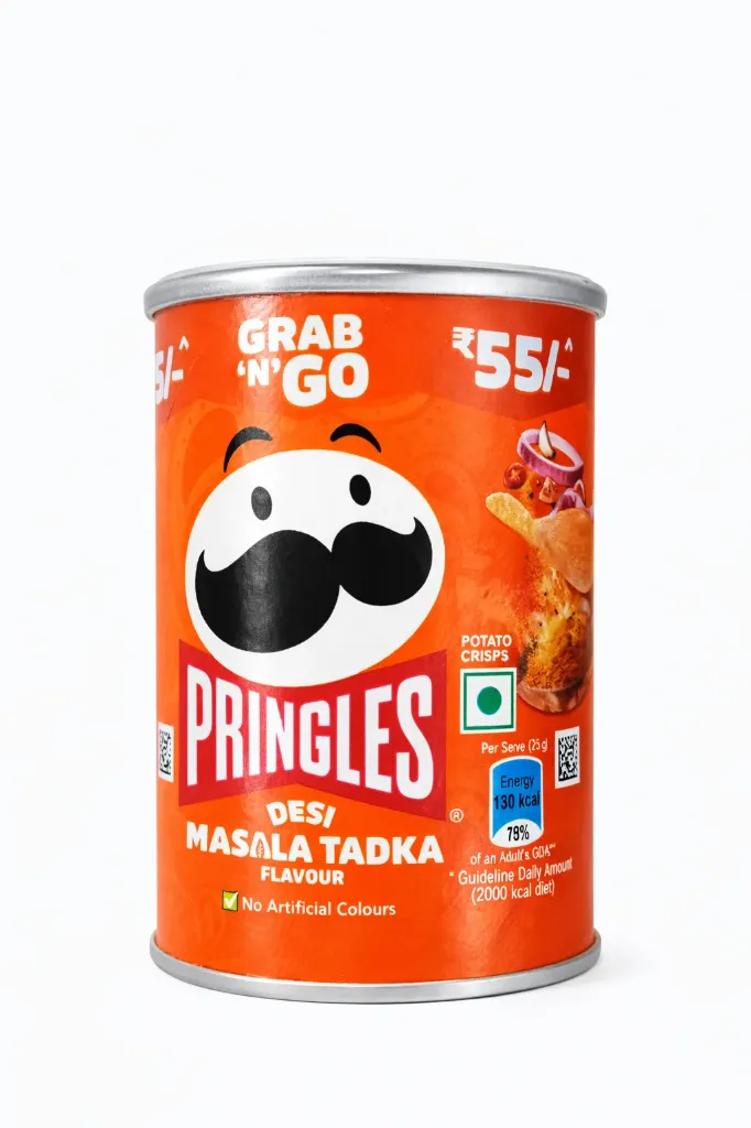 Pringles Desi Masala Tadka Flavour, 40g