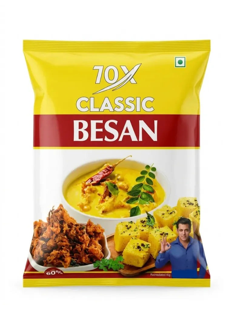 10x Classic Besan, 500g