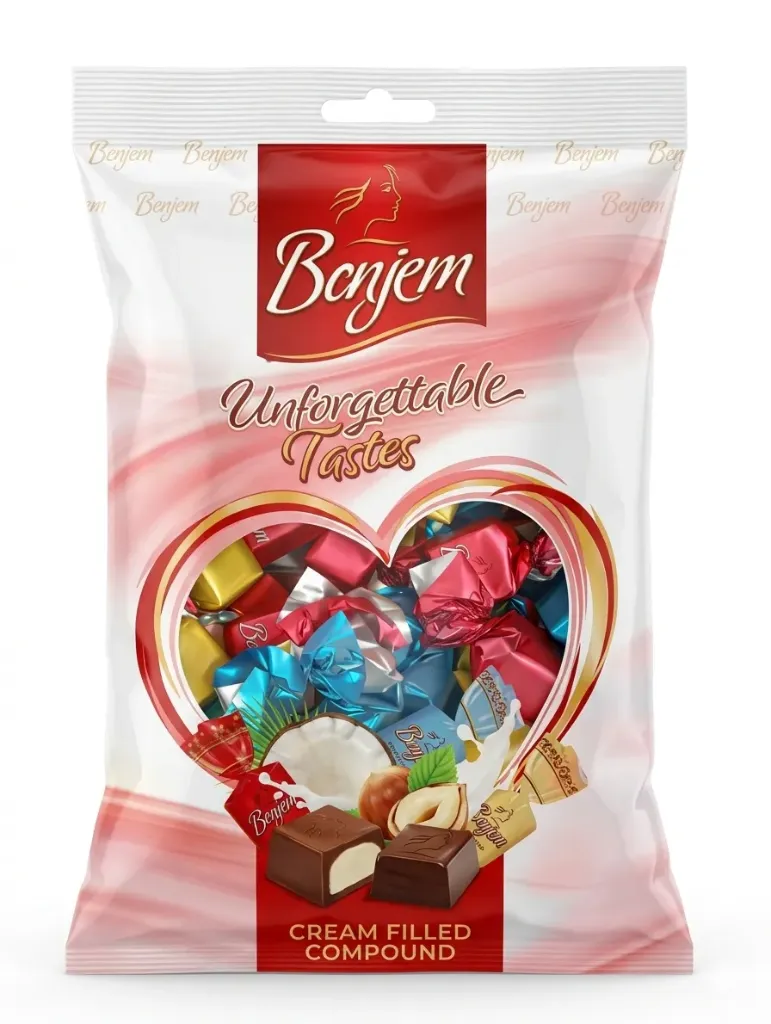 Benjem cream Filled Candies, 700g