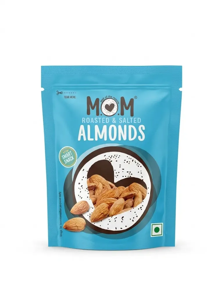 MOM Roasted & Salted Almonds, 11g