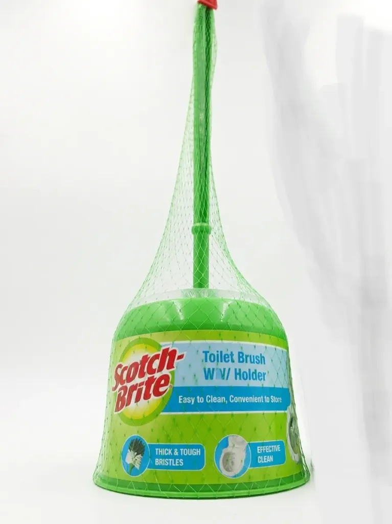 Scotch-Brite Toilet Brush with Holder.