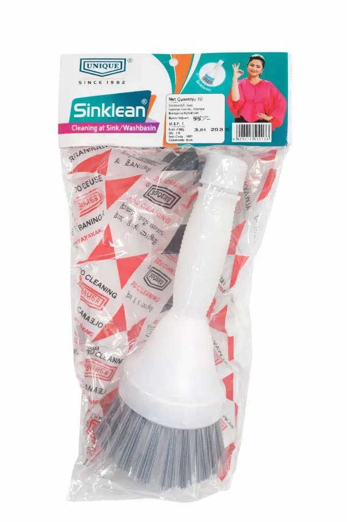 Unique Sinklean Sink/Washbasin Cleaning Brush.