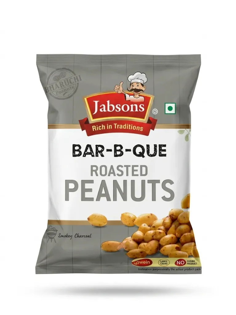 Jabsons Bar-B-Que Roasted Peanuts, 140g
