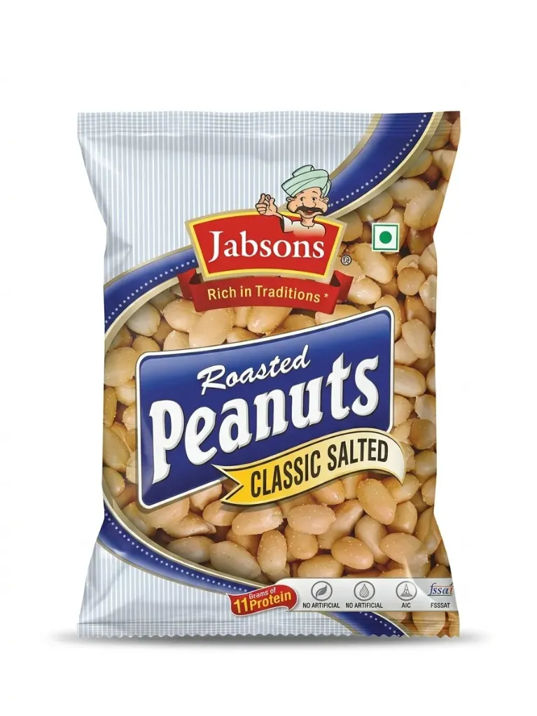 Jabsons Roasted Peanuts Classic Salted, 160g