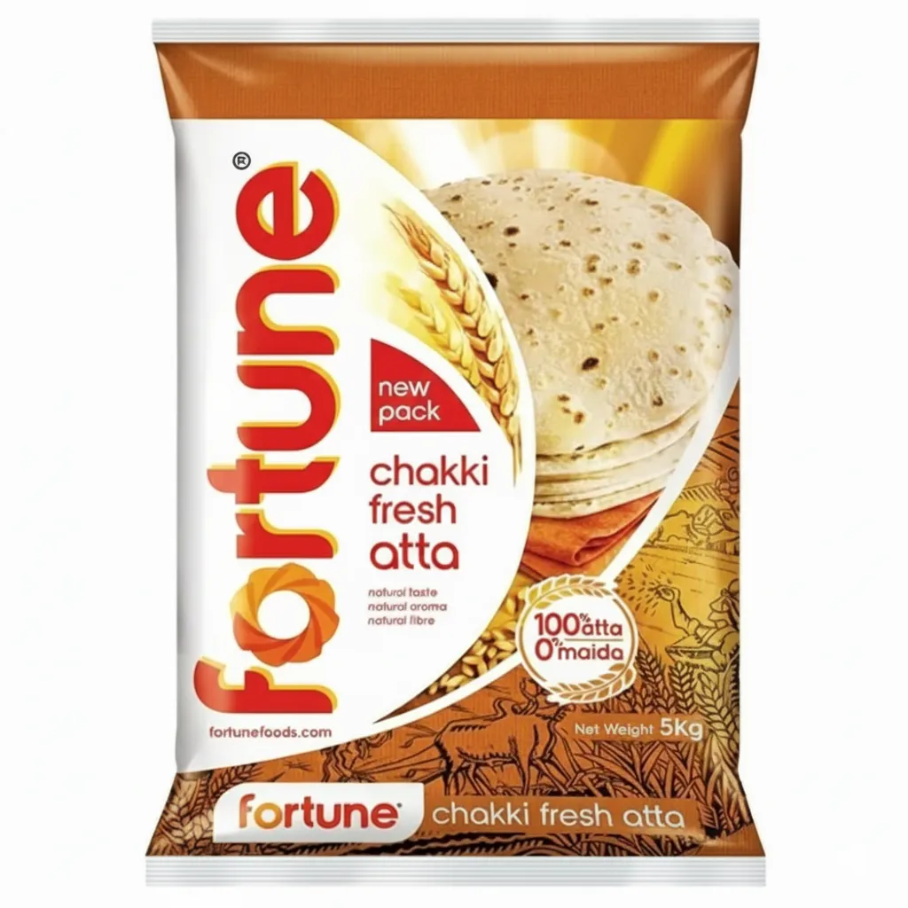 Fortune Chakki Fresh Atta, 5kg