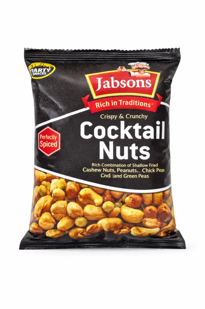 Jabsons Cocktail Nuts, 120g
