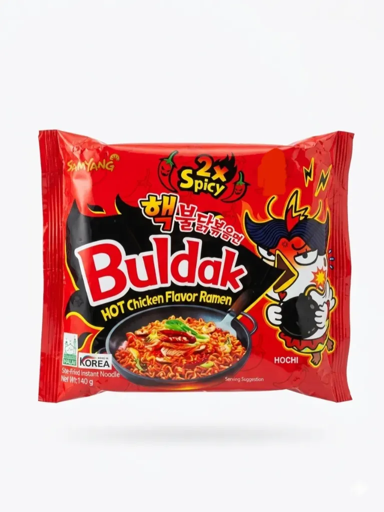 Samyang Buldak 2X Spicy Chicken Ramen, 140g