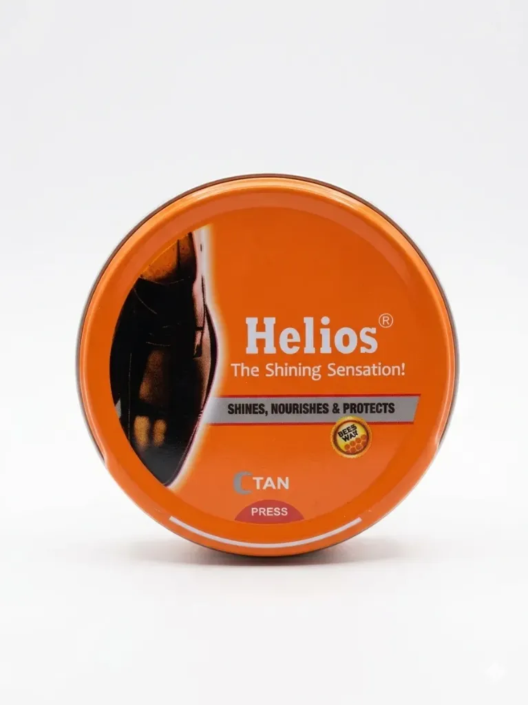 Helios brown Shoe Polish 40g