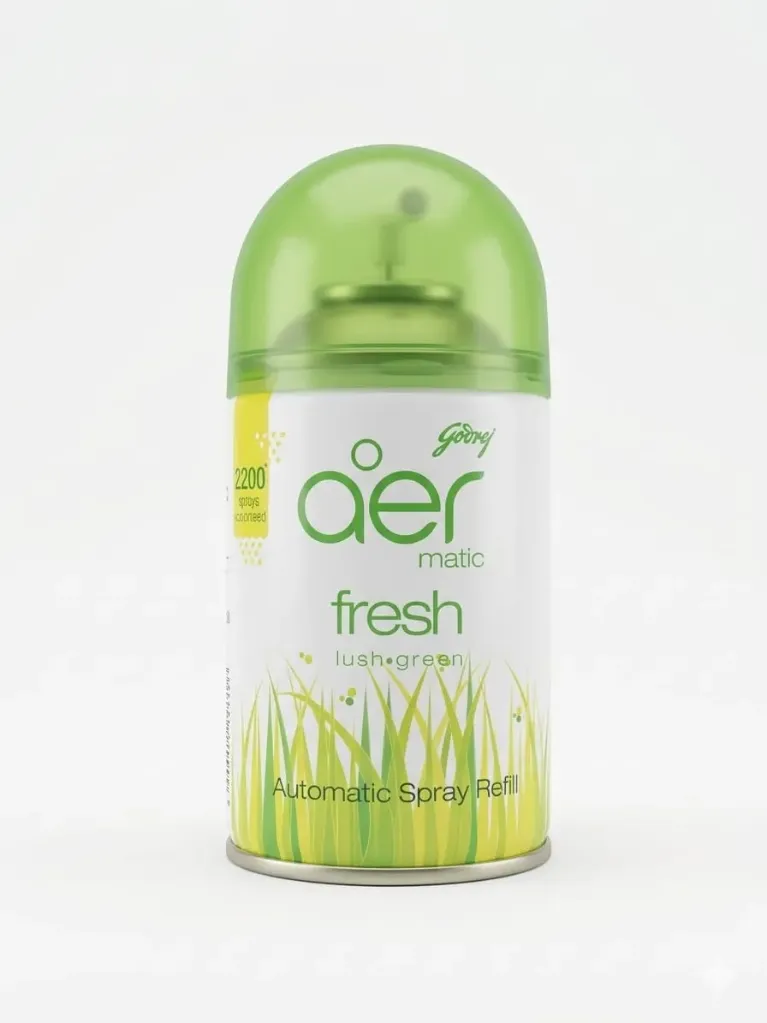 Godrej Aer Matic Fresh Lush Green Refill, 2200