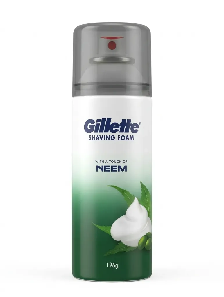 Gillette Shaving Foam (Neem), 196g