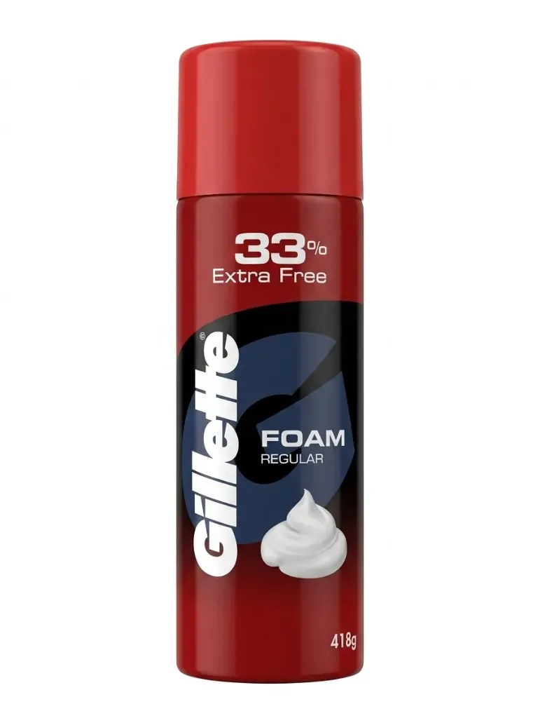Gillette Shaving Foam (Regular), 418g