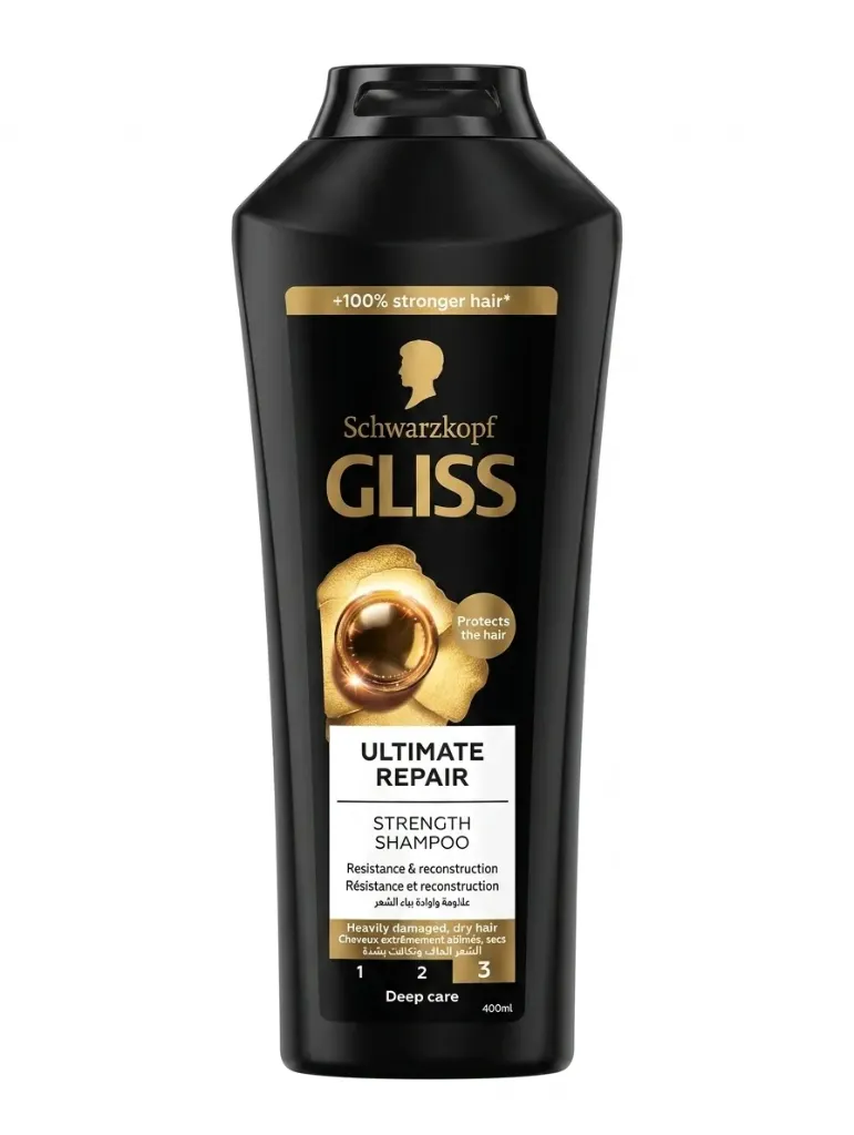 Schwarzkopf Gliss Ultimate Repair Strength Shampoo, 400ml