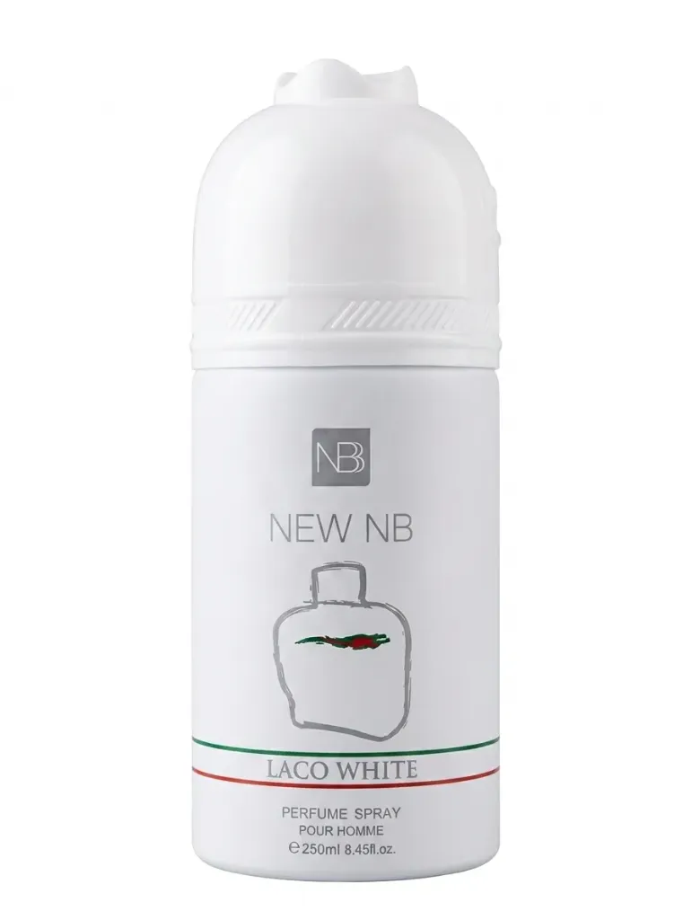 NEW NB Laco White Perfume Spray, 250ml