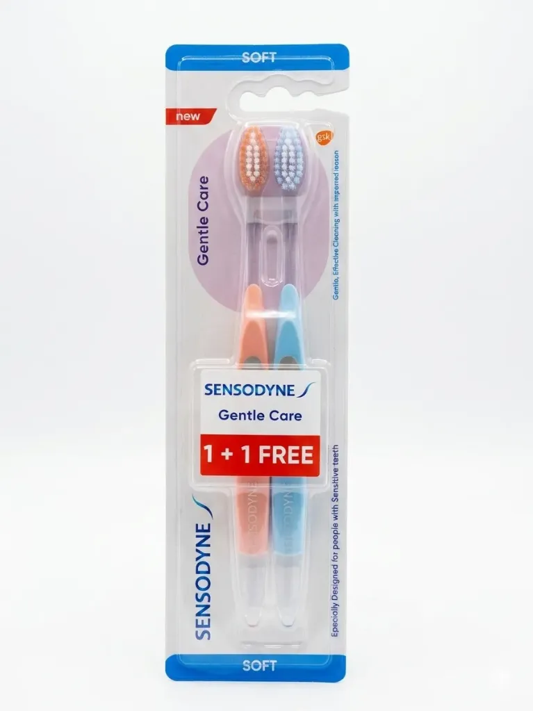 Sensodyne Gentle Soft Toothbrush 1n+ 1 free