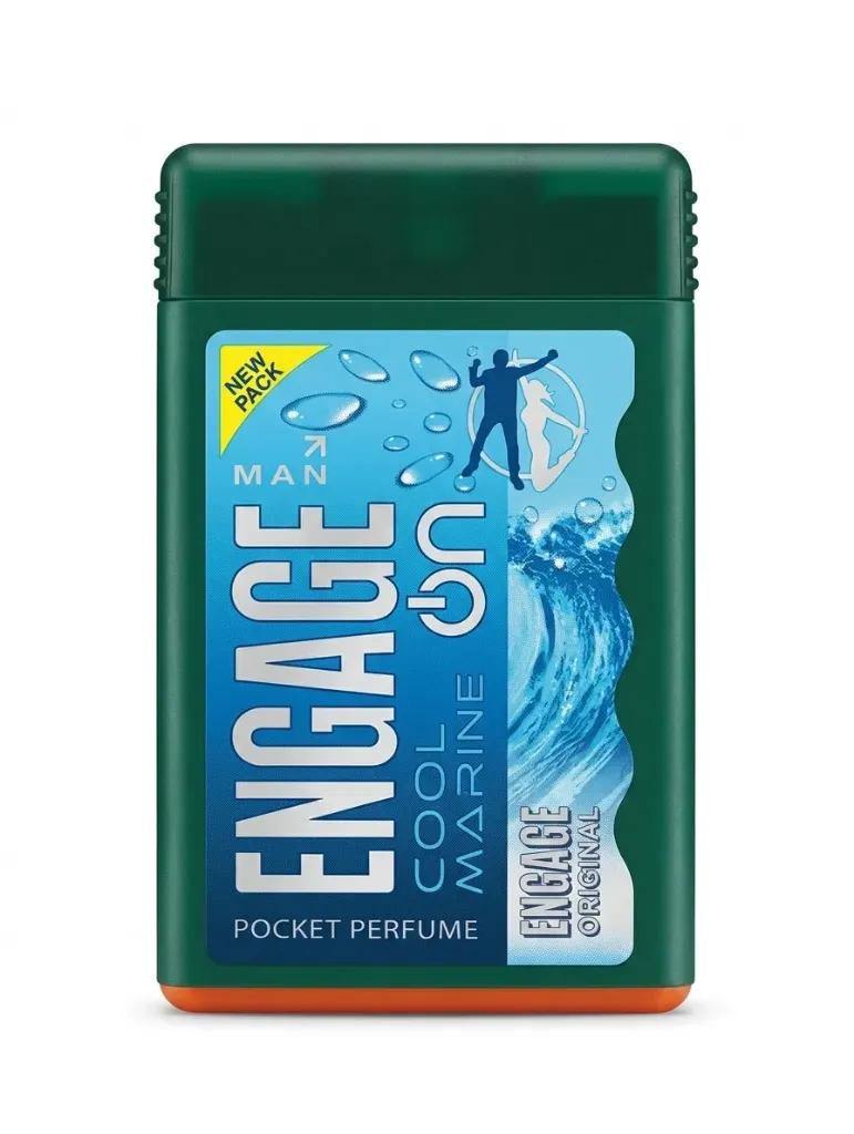 Engage Cool Marine Pocket Perfume, 17ml(250 Sprays)