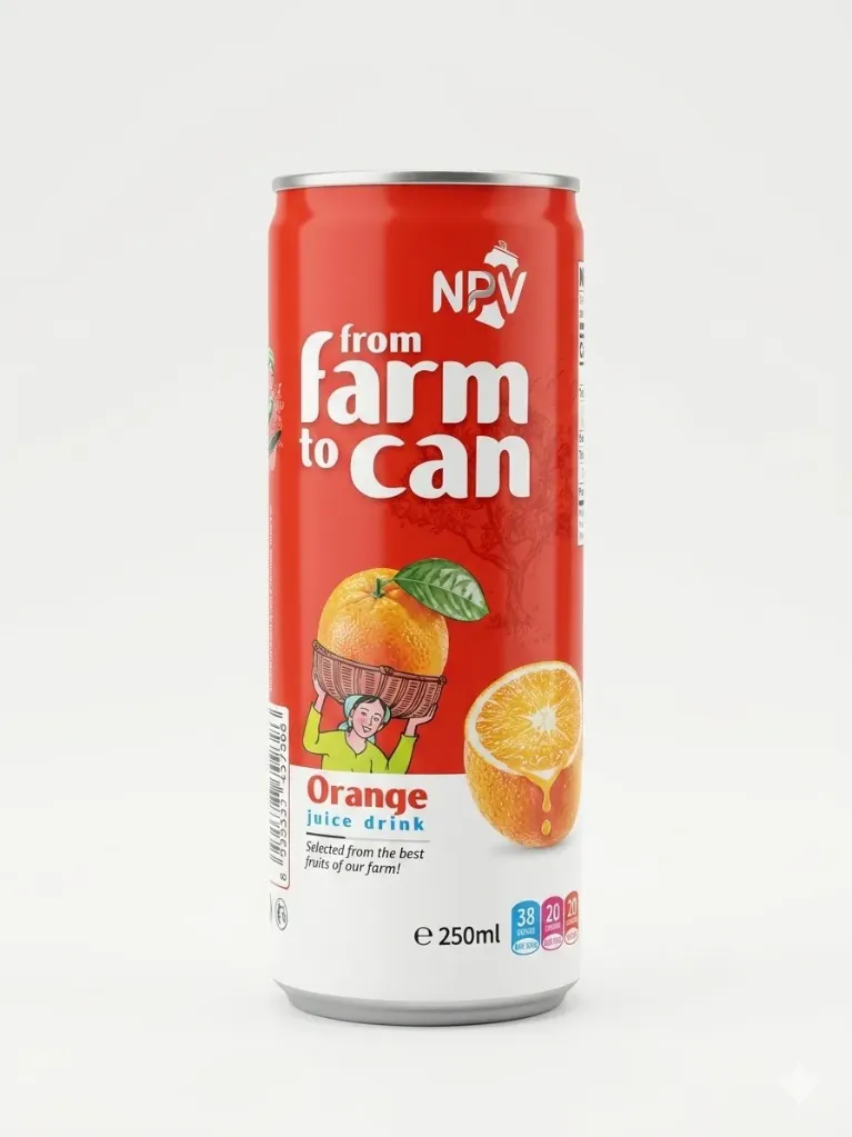 NPV Orange Juice drink, 250ml