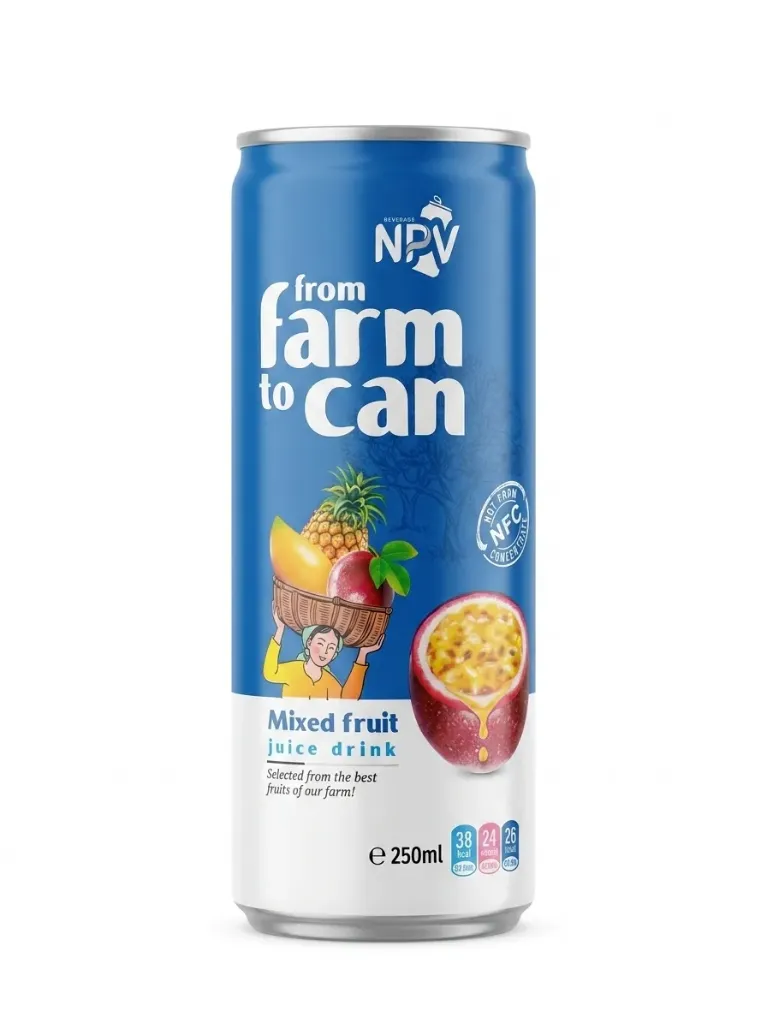 NPV Mixed Fruit Juice Drink 250ml