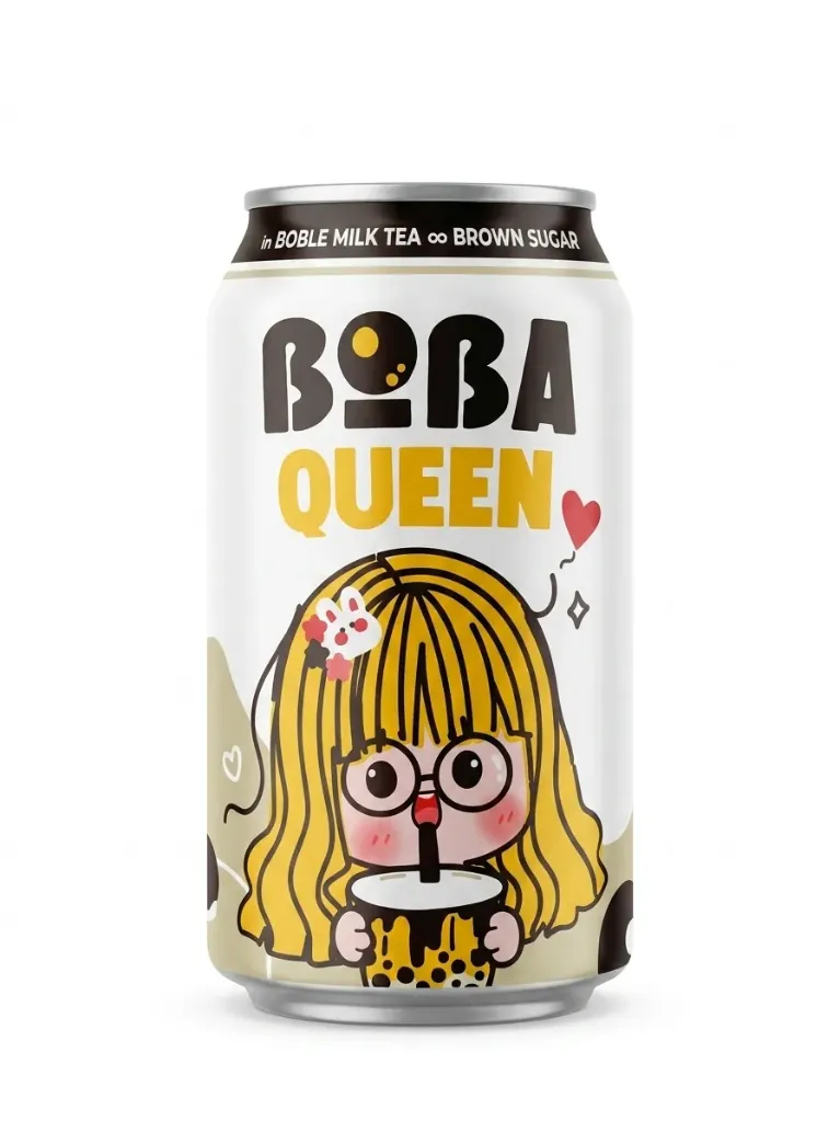 BOBA Queen Milk Tea Drink 330ml