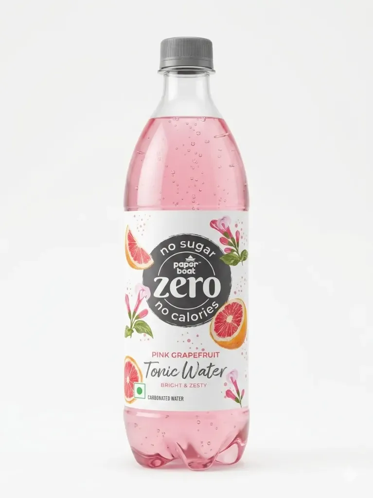 Paper Boat Zero Sugar Indian Tonic Water 600ml