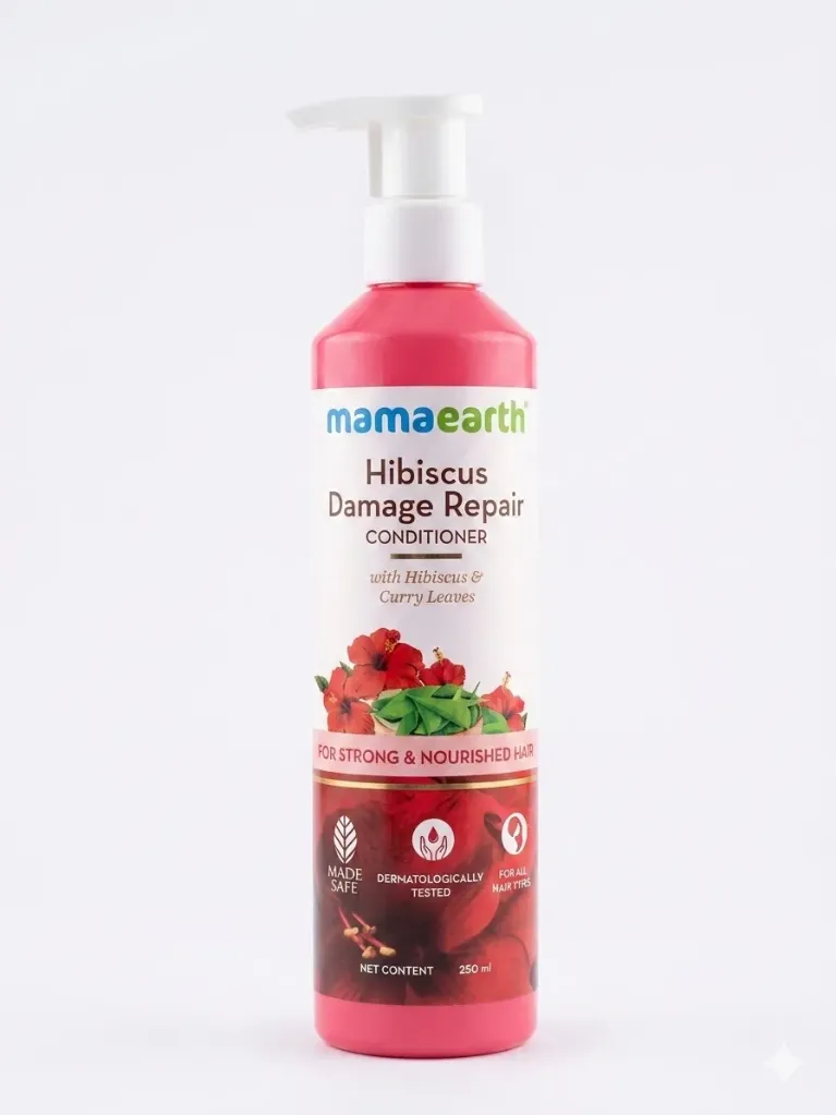 Mamaearth Hibiscus Damage Repair Conditioner, 250ml