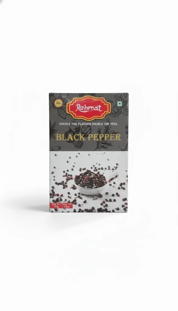 Rehmat Black Pepper Powder, 50g