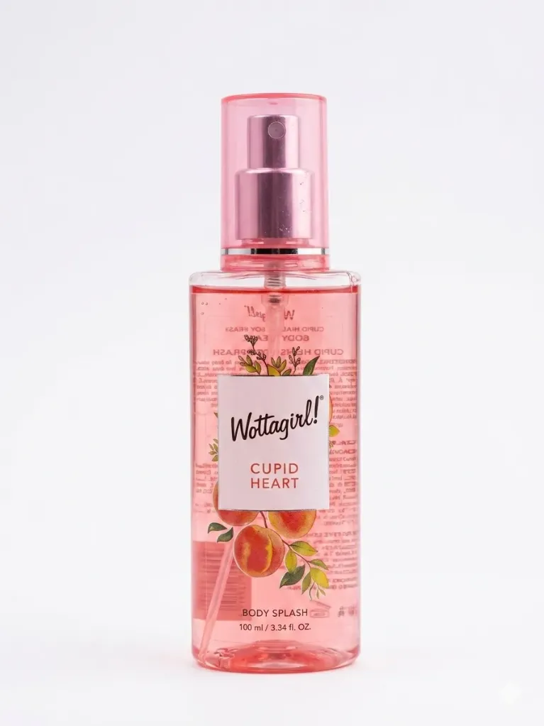 Wottagirl Cupid Heart Body Splash, 100ml