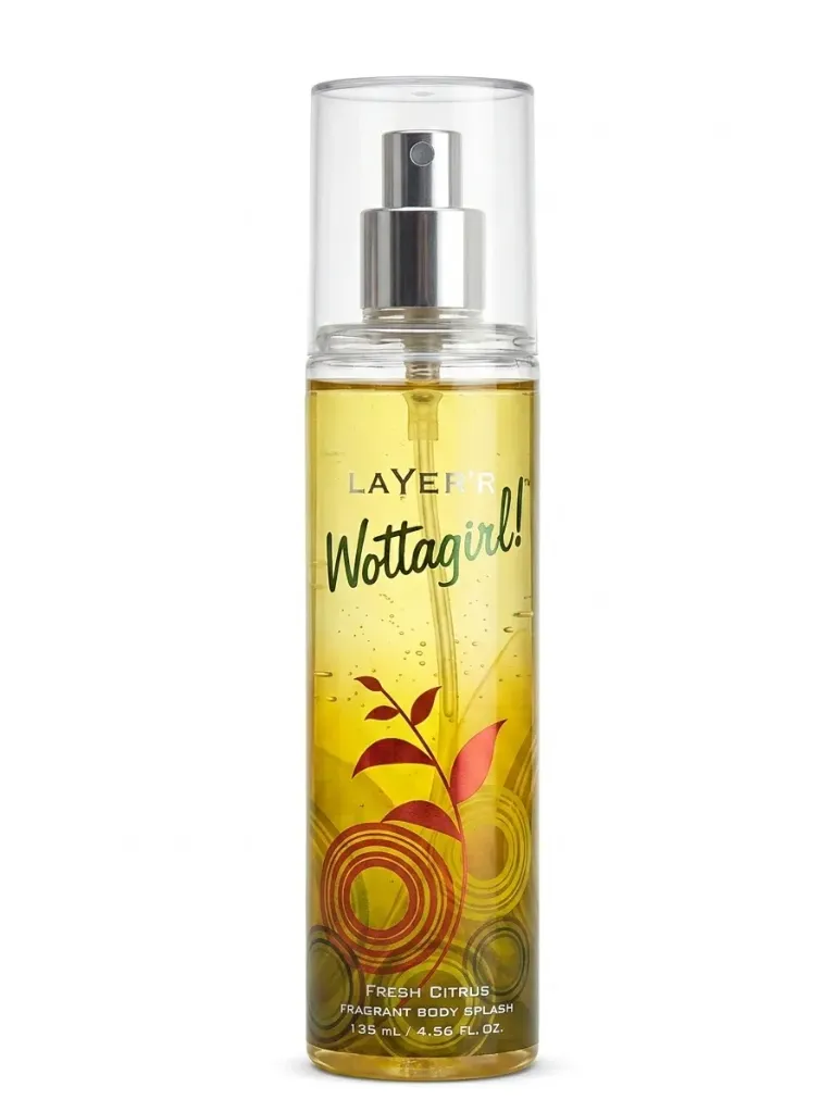 Wottagirl Fresh Citrus Body Splash, 135ml