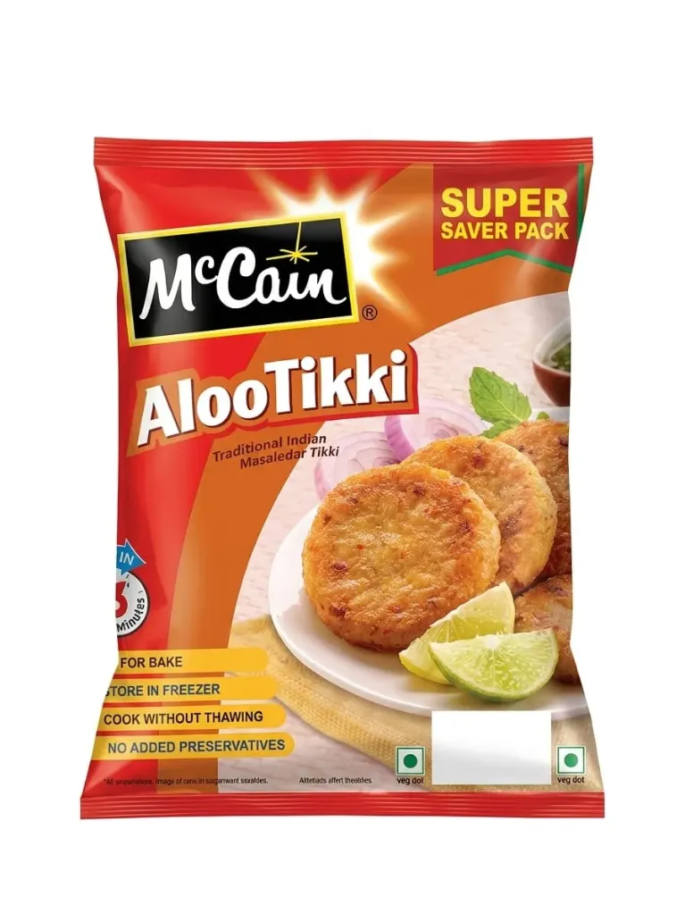 McCain Aloo Tikki, 1.24kg