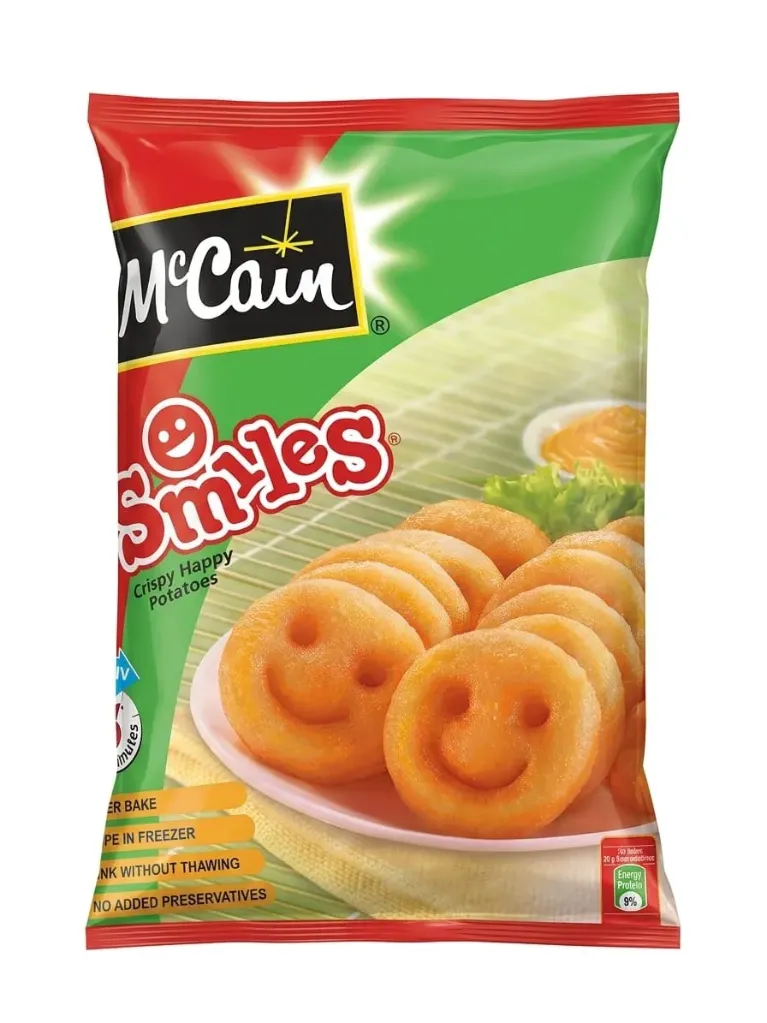 McCain Smiles Crispy Happy Potatoes, 750g