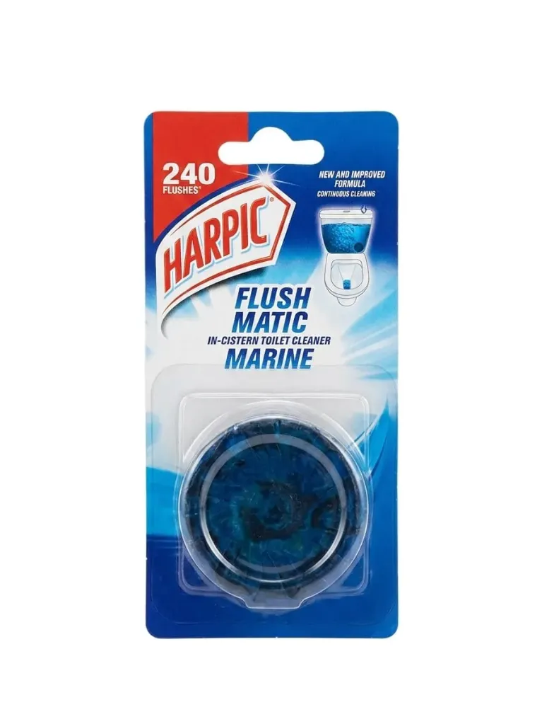 Harpic Flushmatic Marine (In-Cistern Toilet Cleaner), 240 Flushes