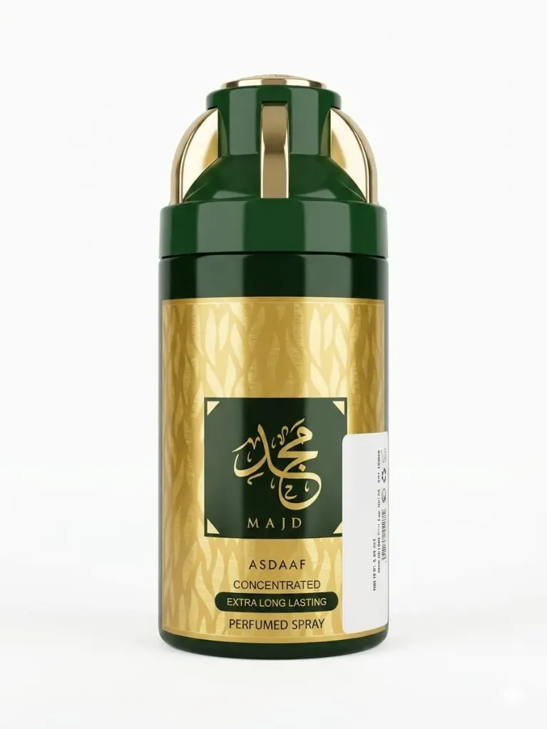 Asdaaf Majd Concentrated Perfumed Spray, 250ml
