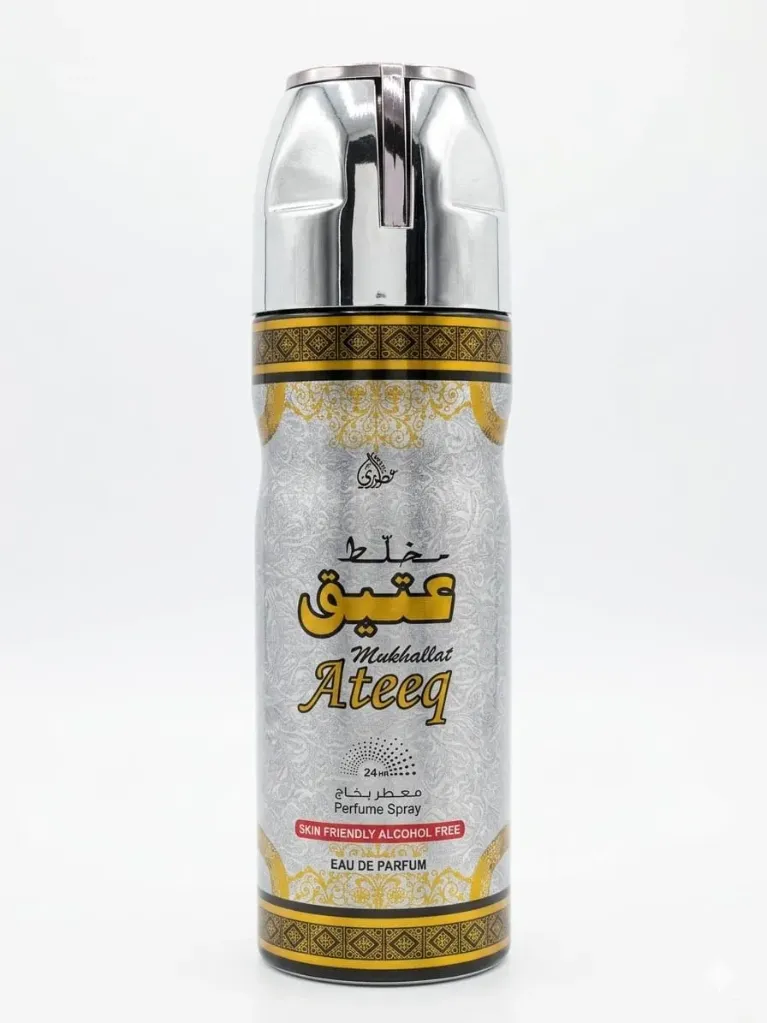 Otoori Mukhallat Ateeq Perfume Body Spray, 250ml