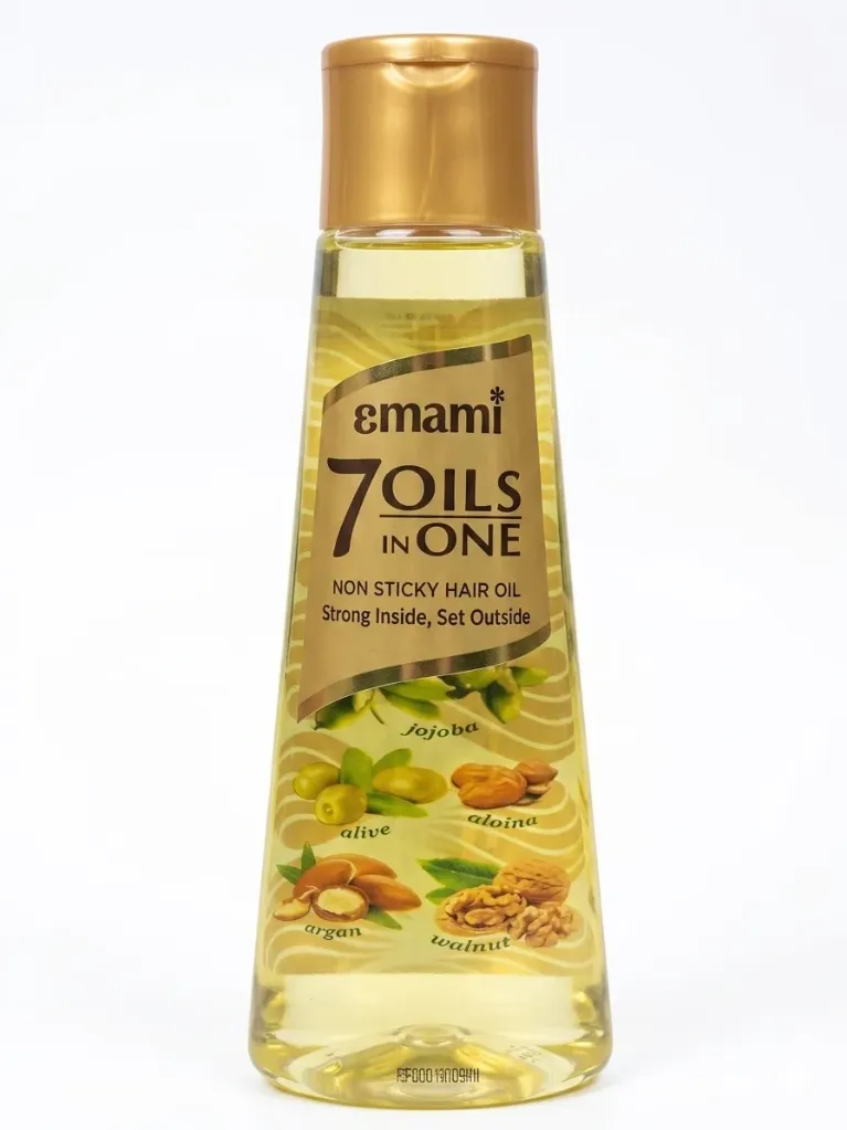 Emami 7 Oils in One Non-Sticky Hair Oil, 500ml