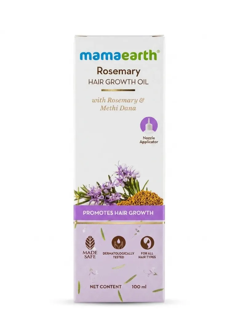 Mamaearth Rosemary Hair Growth Oil, 100ml