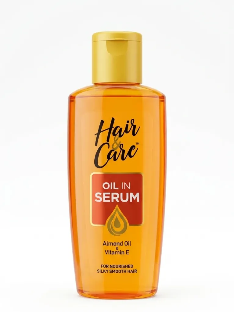 Hair & Care Oil in Serum (Almond Oil & Vitamin E), 95ml