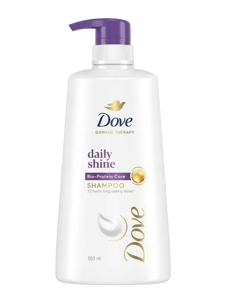 Dove Daily Shine Bio-Protein Shampoo, 650ml