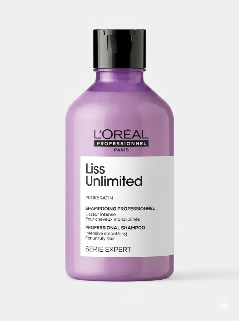 L’Oréal Professionnel Liss Unlimited Pro-Keratin Shampoo, 300ml