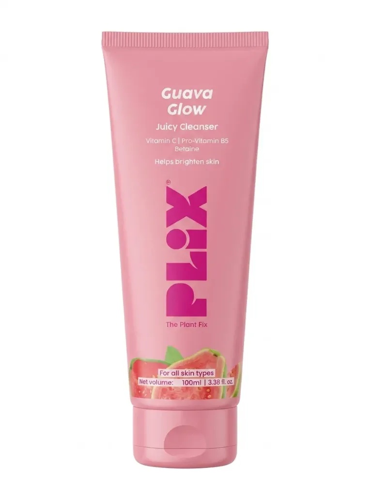 Plix Guava Glow Juicy Cleanser, 100ml