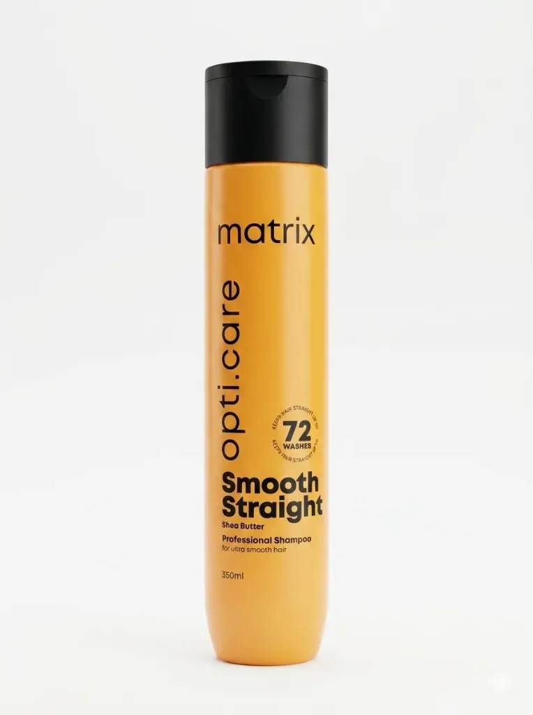 Matrix Opti.Care Smooth Straight Professional Shampoo (Shea Butter), 350ml