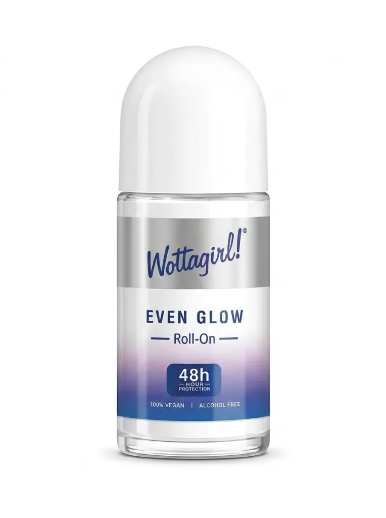Wottagirl Even Glow Roll-On Deodorant, 50ml