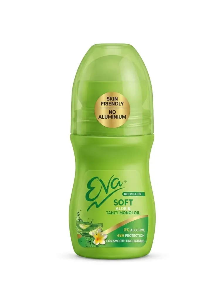 Eva Soft Aloe & Tahiti Monoi Oil Deo Roll-On, 25ml