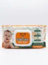 Cub Care Baby Wipes (Aloe Vera, Jojoba Oil & Vitamin E), 80 Wipes